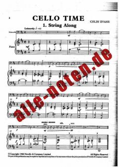 Cello Time von Colin Evans im Alle Noten Shop kaufen
