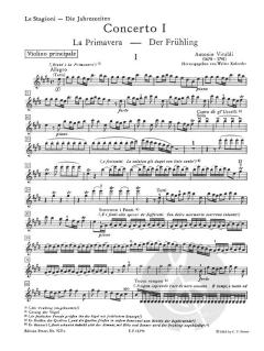 Die vier Jahreszeiten: Der Frühling von Antonio Vivaldi 