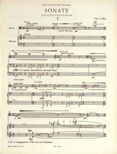 Sonate (1970) von Fritz Geißler 