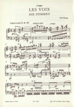 Les Voix von Paul Dessau 