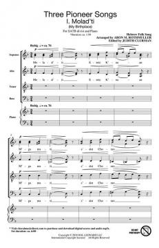 Three Pioneer Songs (Download) 