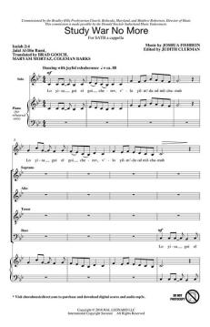 Study War No More von Joshua Fishbein (Download) 