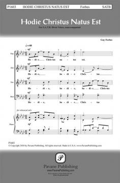 Hodie Christus natus est von Guy Forbes (Download) 