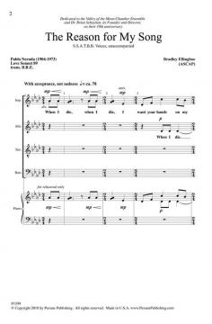The Reason for My Song von Bradley Ellingboe 