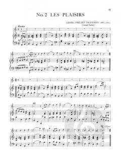 Suite in a-Moll von Georg Philipp Telemann für Flöte und Klavier im Alle Noten Shop kaufen