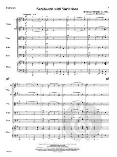 Sarabande with Variations von Georg Friedrich Händel 
