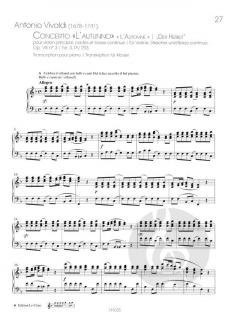 Les Quatre Saisons - Die Vier Jahreszeiten von Antonio Vivaldi 