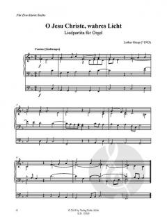 O Jesu Christe, wahres Licht von Lothar Graap 
