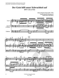 Der Geist hilft unser Schwachheit auf von Johann Sebastian Bach 