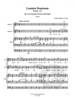 Laudate Dominum (Psalm 116) von Walter Gleißner 