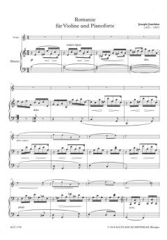 Romanze von Joseph Joachim 