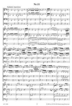 Quartette Nr. 10-11 [g/D] von Florian Leopold Gassmann 