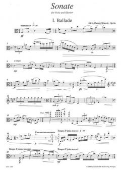 Sonate op. 2a von Dirk Michael Kirsch 