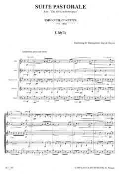Suite pastorale (du Cheyron) von Emanuel Alexis Chabrier 