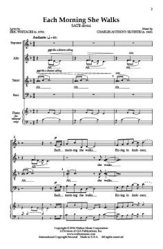 Each Morning She Walks von Charles Anthony Silvestri 