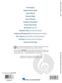 Movie and TV Music for Flute 