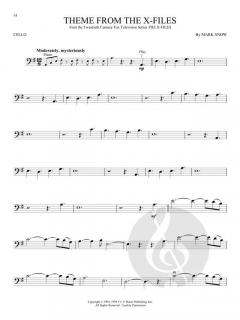 Movie and TV Music for Cello im Alle Noten Shop kaufen