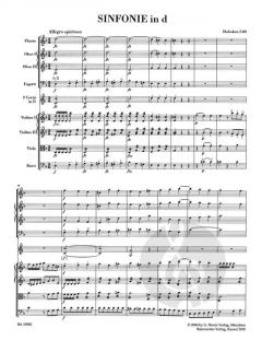 Sinfonie d-Moll Hob. I:80 von Joseph Haydn 