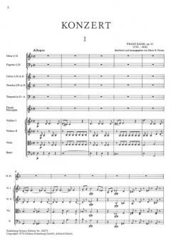 Konzert für Flöte Nr.2 von Franz Danzi 