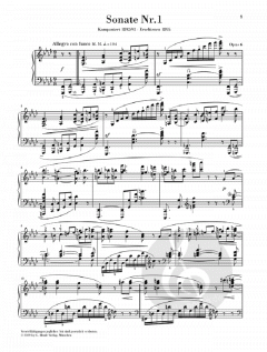 Klaviersonaten Nr. 1-10 von Alexander Skrjabin im Alle Noten Shop kaufen