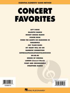 Concert Favorites Vol. 1 