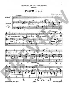 Psalm LVII op. 24 von Gustave Bley 