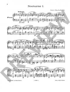 2 Nocturnes op. 29 von Gustave Bley 