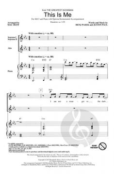 This Is Me von Benj Pasek (Download) 