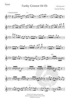 Funky Grooves - Sax Workout Nr. 2 von Gernot Dechert (Download) 