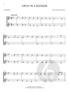 Christmas Carols for 2 Clarinets 