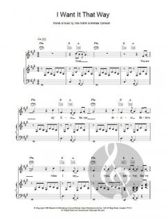 I Want It That Way von Backstreet Boys 