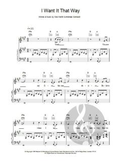 I Want It That Way von Backstreet Boys 