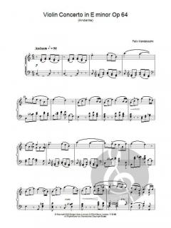 Violin Concerto in E minor Op 64 von Felix Mendelssohn Bartholdy 