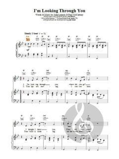 I'm Looking Through You von The Beatles 