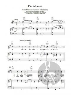 I'm A Loser von The Beatles 