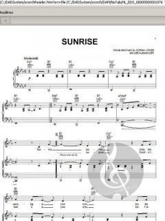 Sunrise von Norah Jones 