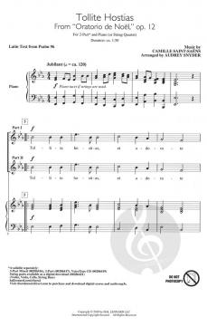 Tollite Hostias von Camille Saint-Saëns 