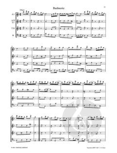 Tanzsätze aus der Suite Nr. 2 BWV 1067 (Johann Sebastian Bach) 