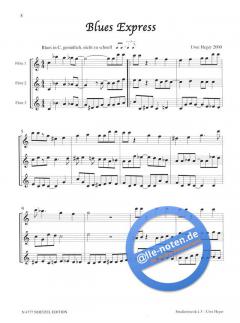 Straßenmusik à 3 Heft 1 von Uwe Heger 