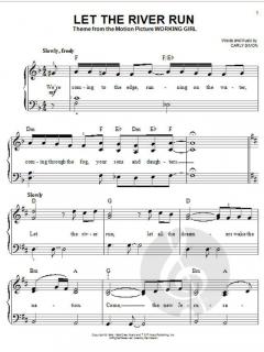 Let The River Run von Carly Simon 