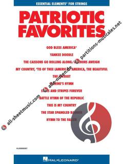 Patriotic Favorites for Strings von John Moss 