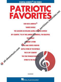 Patriotic Favorites for Strings von John Moss 