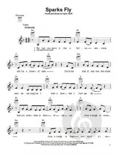 Sparks Fly von T. Swift 