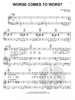 Worse Comes To Worst von Billy Joel 
