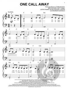 One Call Away von Charlie Puth 