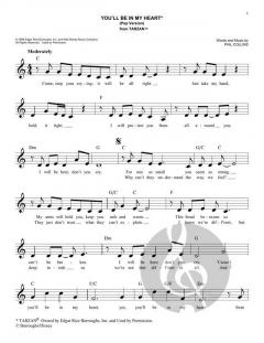You'll Be In My Heart von Phil Collins 
