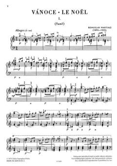 Vssnoce (Le Noel) (1927) von Bohuslav Martinu 
