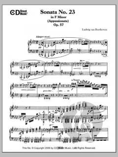 Sonata No. 23 In F Minor von Ludwig van Beethoven 