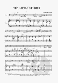 10 Little Studies von Gordon Jacob 