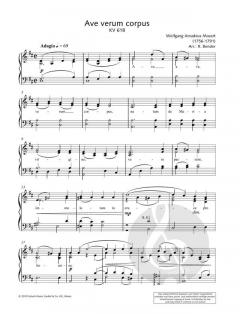 Ave Verum Corpus von Wolfgang Amadeus Mozart 